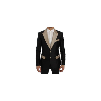 Black Silk Blazer