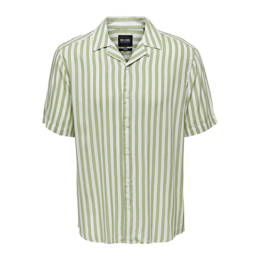 Bicolor Cotton Pattern Shirt