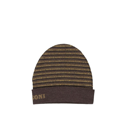 Brown Wool Beanie