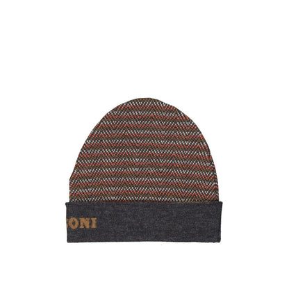 Gray Wool Beanie