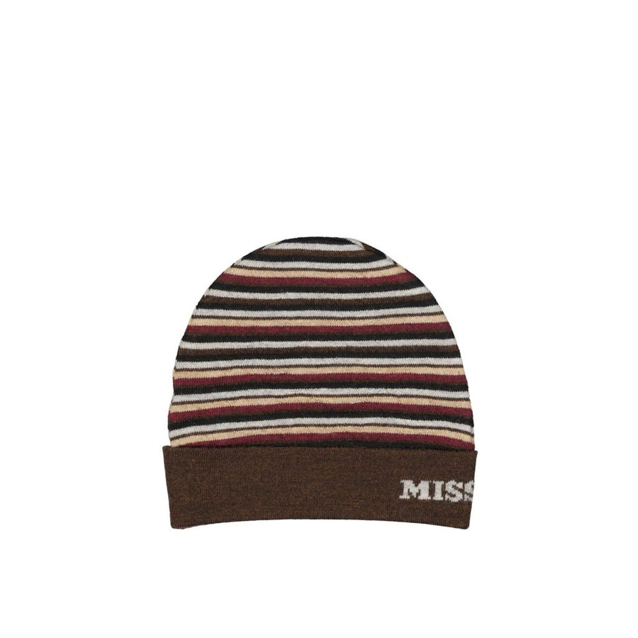 Brown Wool Beanie