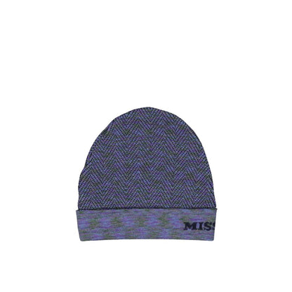 Purple Wool Beanie