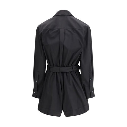 Black Cotton Jumpsuit