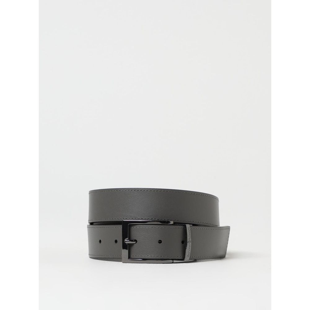 Black Leather Regular Belt