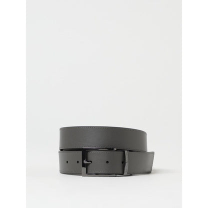Black Leather Regular Belt