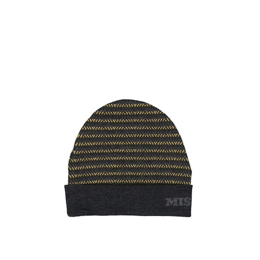 Gray Wool Beanie