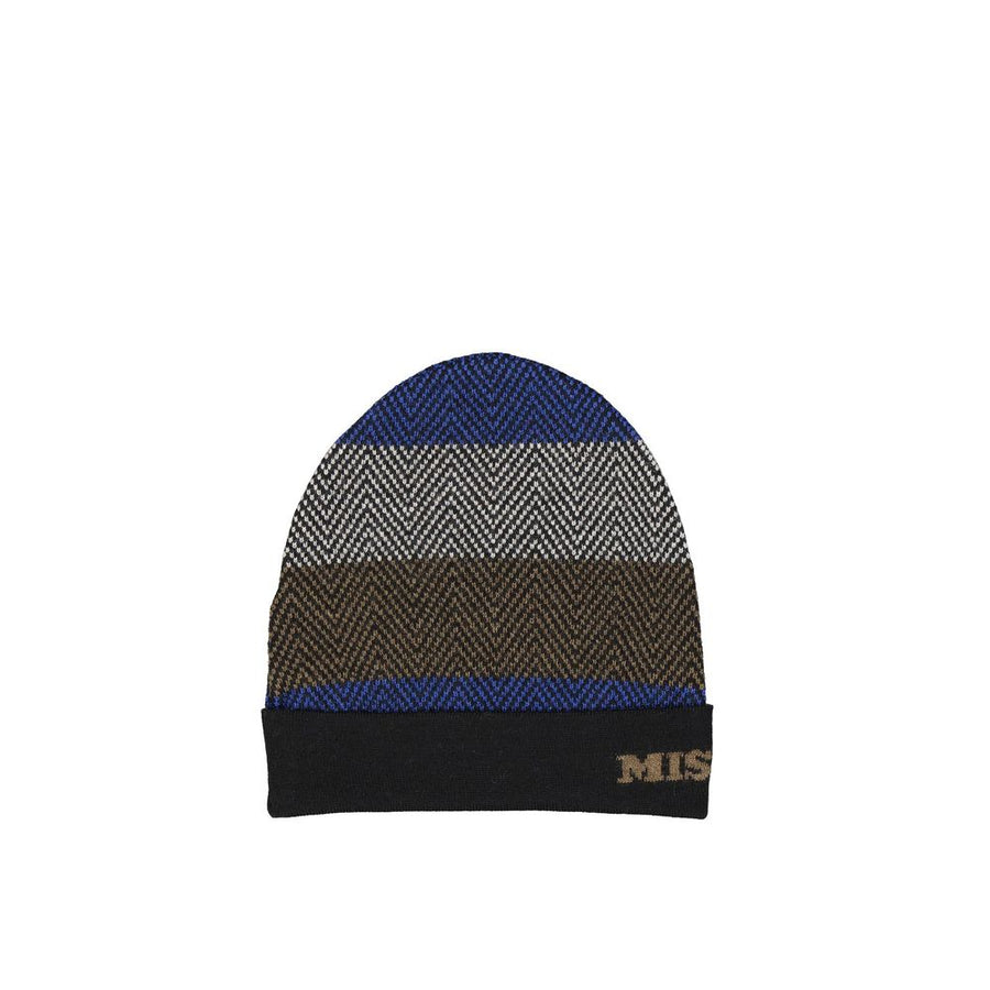 Blue Wool Beanie