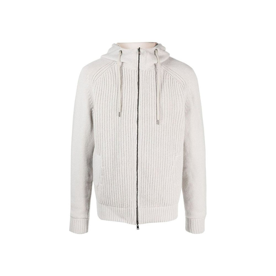 Gray Wool Bomber