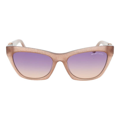 Beige Acetate Sunglasses