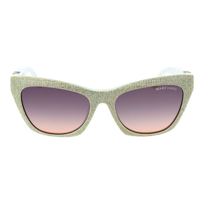 Beige Acetate Sunglasses