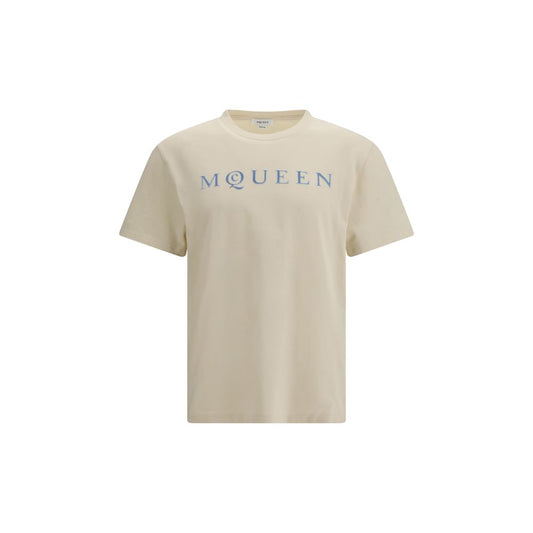 Beige Cotton T-Shirt