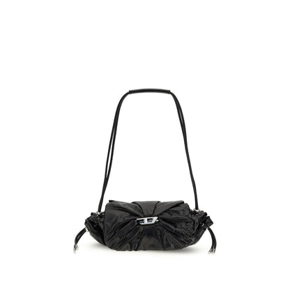 Black Calf Leather Bos Taurus Shoulder Bag