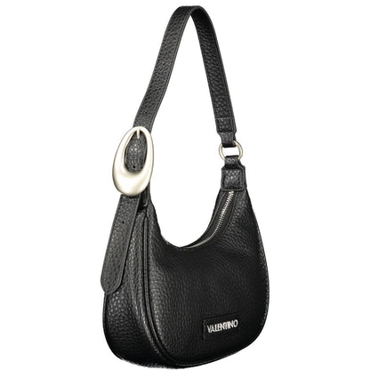 Black Polyurethane Women's Bag