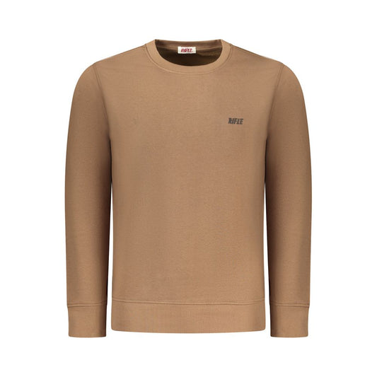 Marrone Cotton Men Sweatshirt