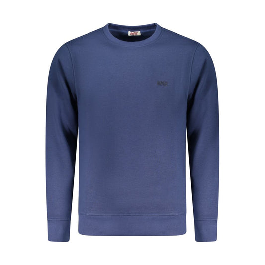 Blue Cotton Men's Sweatshirt