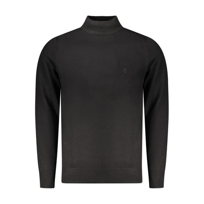 Nero Viscosa Uomo Maglia