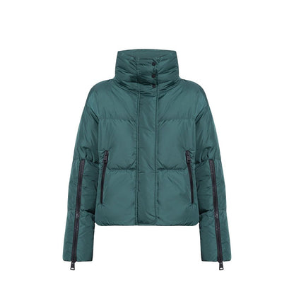 Bicolor Polyamide Coat