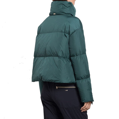 Bicolor Polyamide Coat