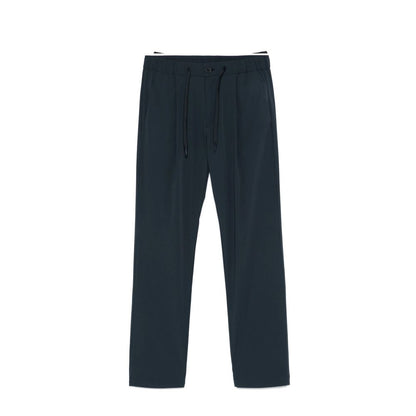 Gray Elastane Casual Pants