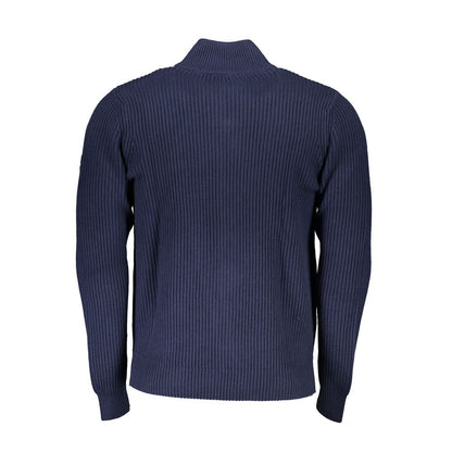 Blue Cotton Cardigan