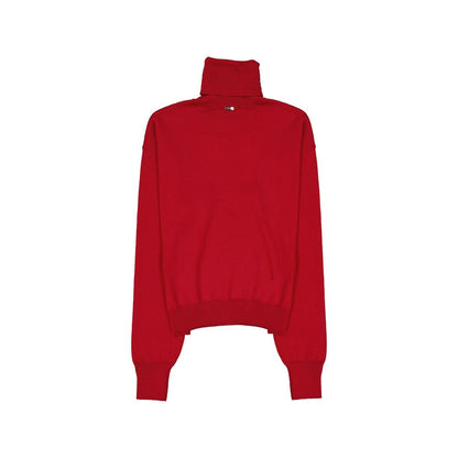 Multicolor Virgin Wool Turtleneck