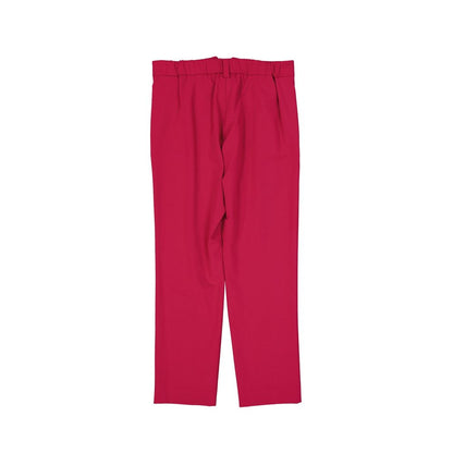 Multicolor Elastane Dress Pants