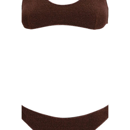 Brown Polyamide Bikini