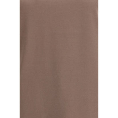 Brown Cotton T-Shirt