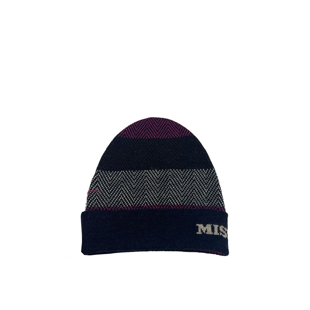 Blue Wool Beanie