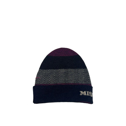 Blue Wool Beanie