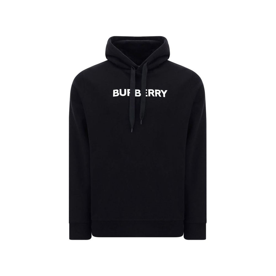 Black Cotton Sweatshirt