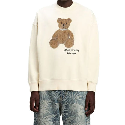 White Cotton Sweatshirt