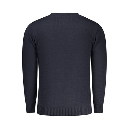 Blue Acrylic Men's Sweater