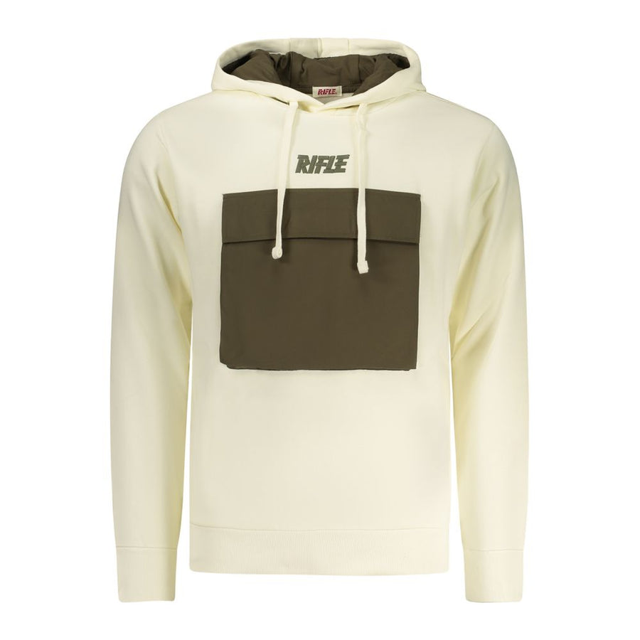 White Cotton Men's Sweatshirt