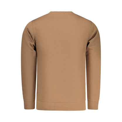 Marrone Cotton Men Sweatshirt