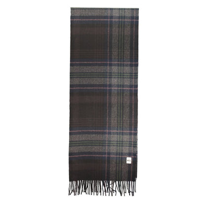 Black Polyester Mens Scarf