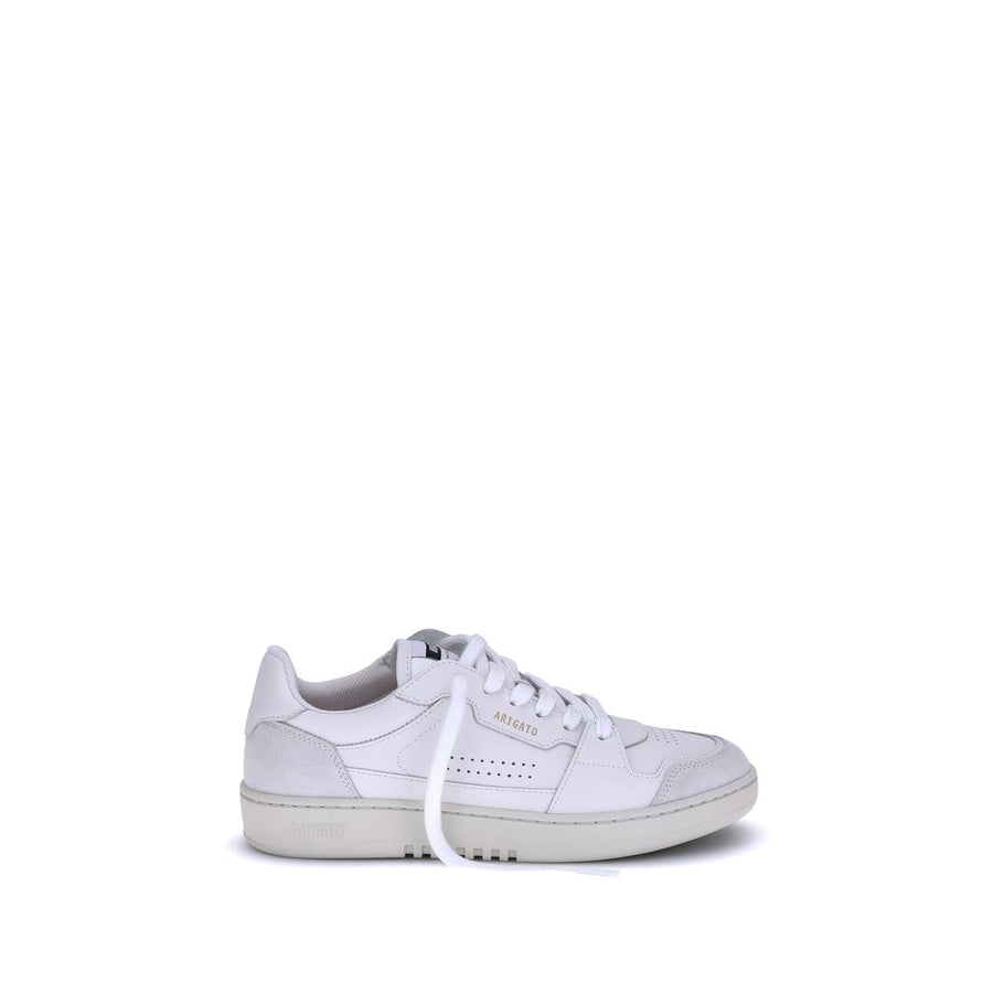 White Calf Leather Bos Taurus Low Top Sneakers