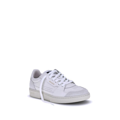 White Calf Leather Bos Taurus Low Top Sneakers