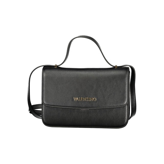 Black Polyurethane Women's Bag