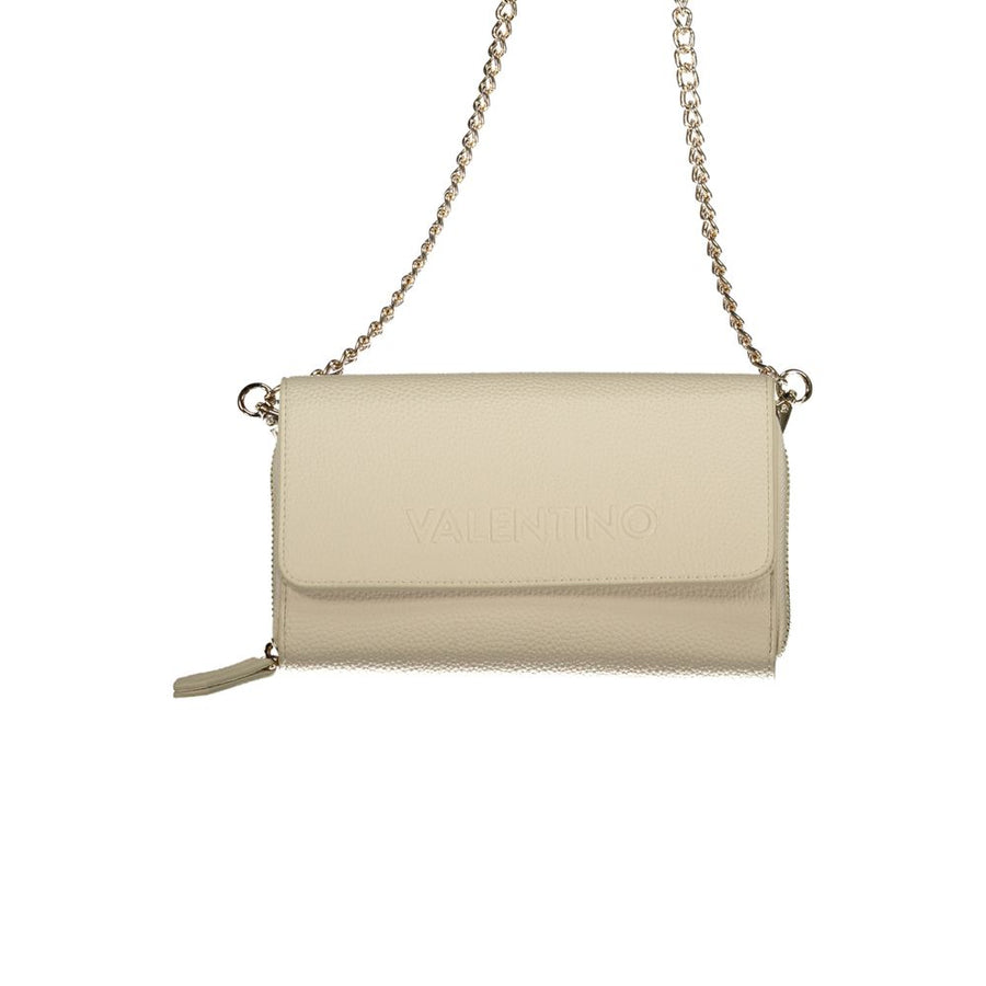 Beige Poliuretano Womens Wallet