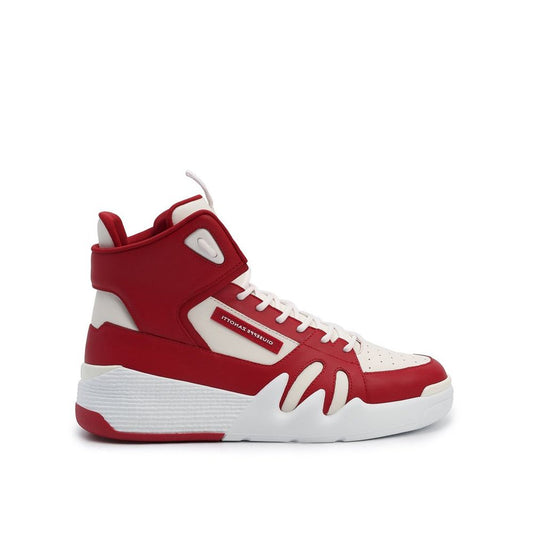 Multicolor Calfskin High Top Sneakers