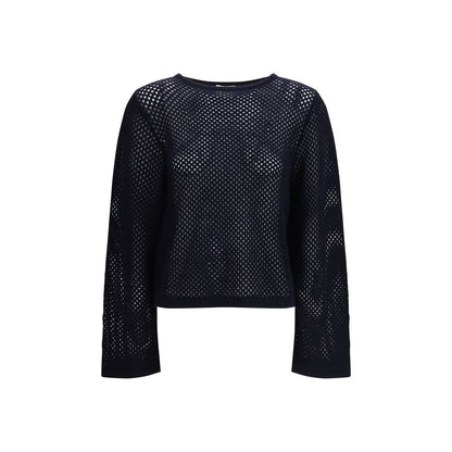 Blue Wool Sweatshirt