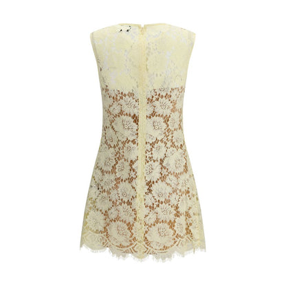 Bicolor Polyamide Casual Dress