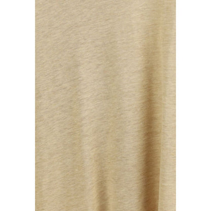 Beige Linen T-Shirt