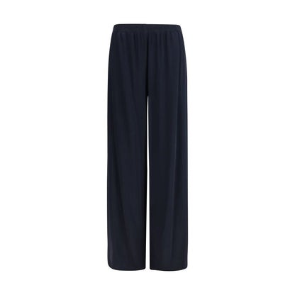 Blue Viscose Pants
