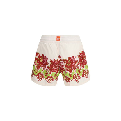 Multicolor Polyester Shorts