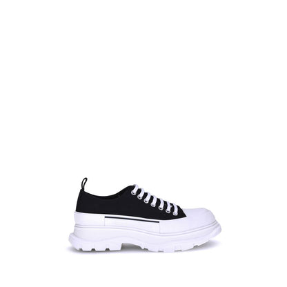 Black Rubber Chunky Sneakers