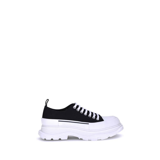 Black Rubber Chunky Sneakers