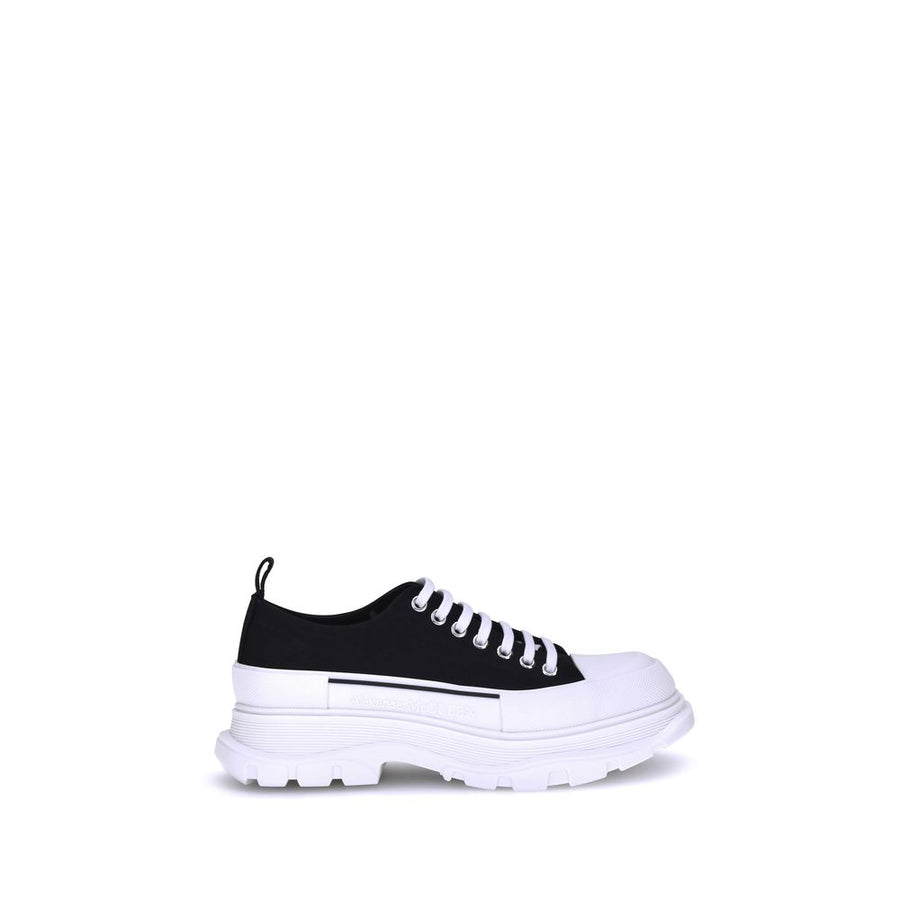 Black Rubber Chunky Sneakers