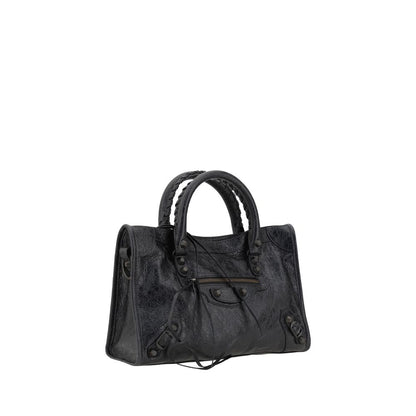 Black Calf Leather Bos Taurus Shoulder Bag